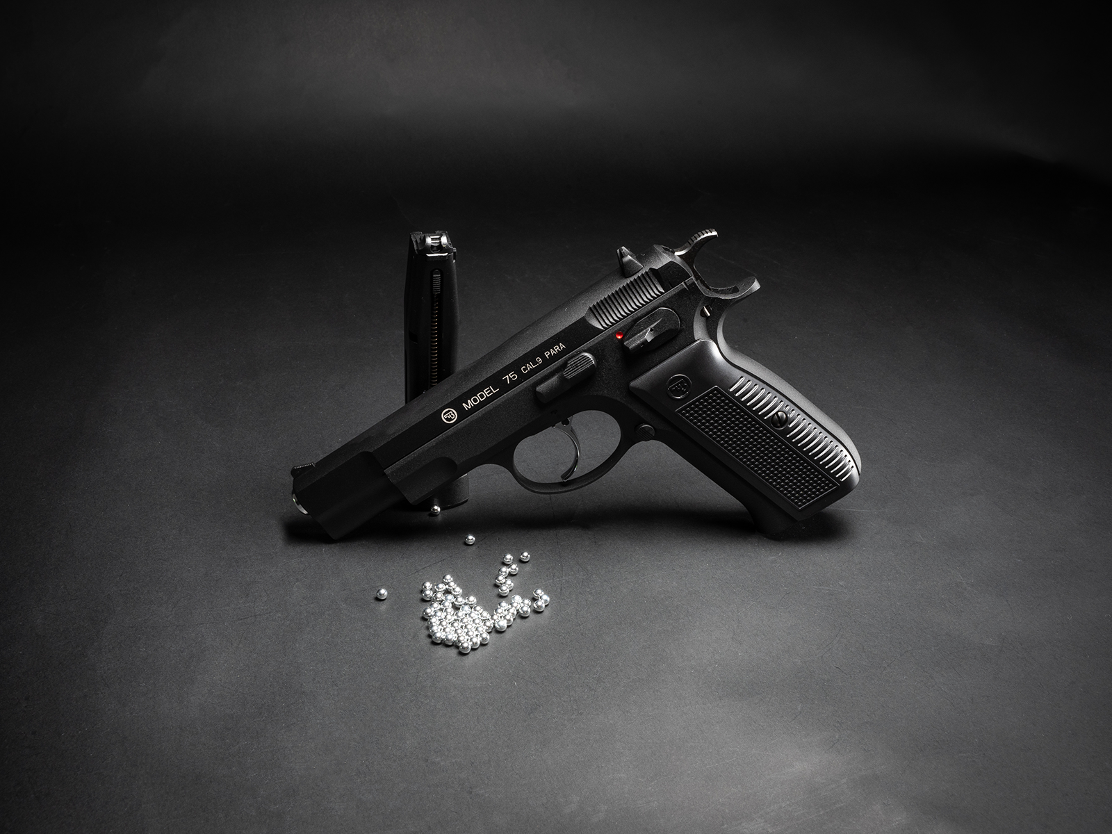 ΑΕΡΟΒΟΛΟ ASG CZ75, GBB, Metal Slide, 4.5mm
