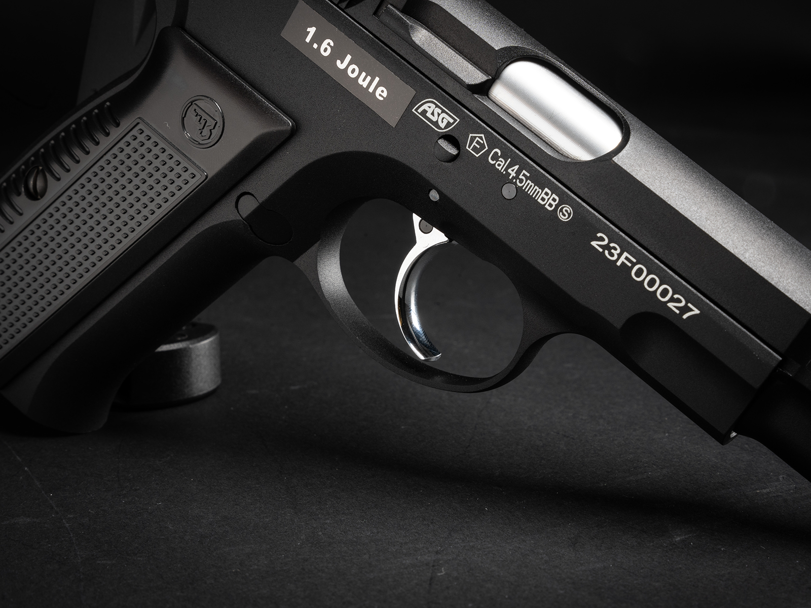 ΑΕΡΟΒΟΛΟ ASG CZ75, GBB, Metal Slide, 4.5mm