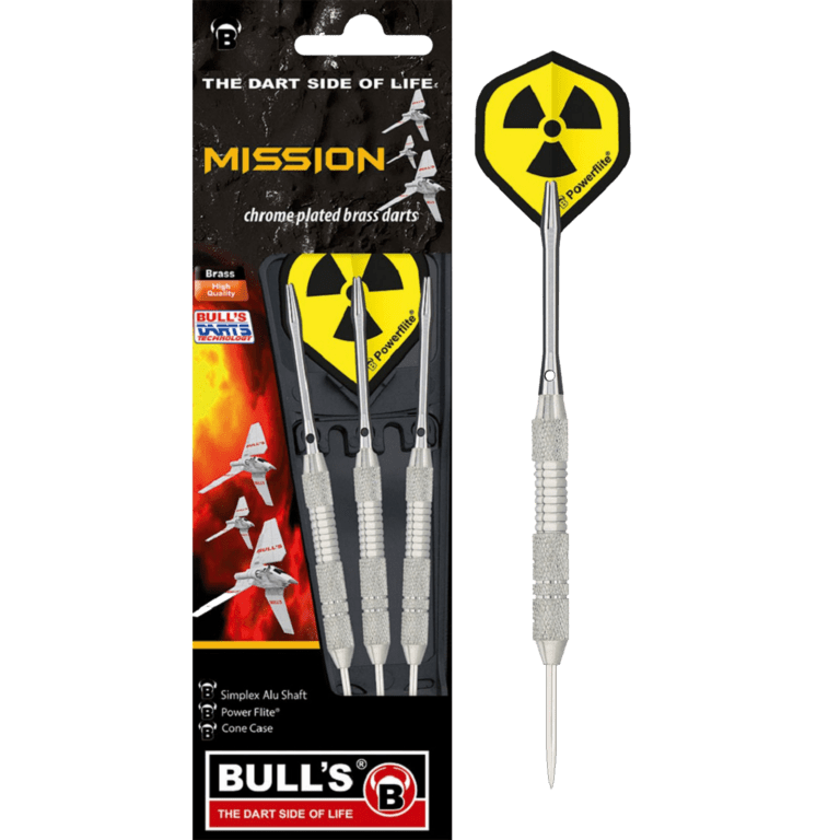 ΒΕΛΑΚΙΑ DART BULL'S, Steel Darts, Mission, 24g