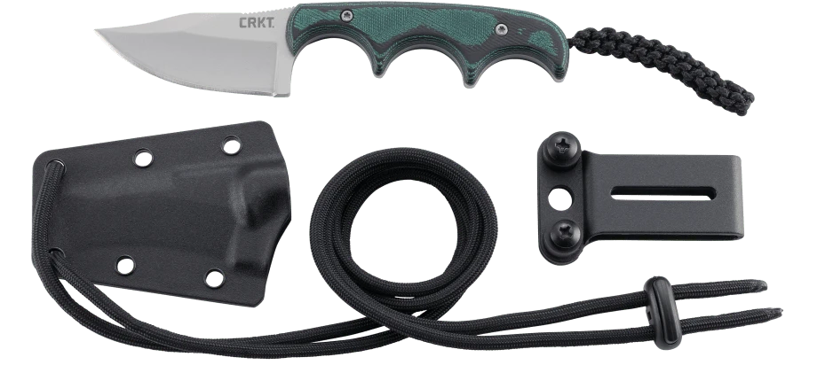 CRKT MINIMALIST BOWIE GREEN BLACK