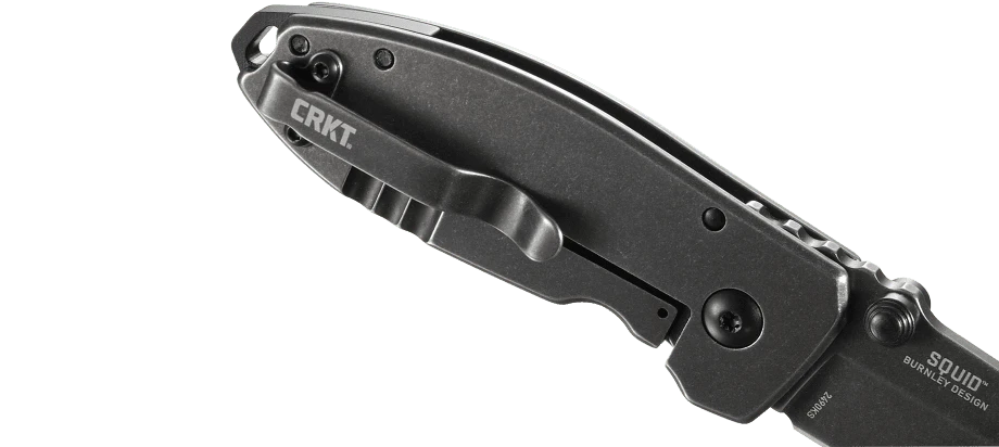 CRKT SQUID BLACK STONEWASH