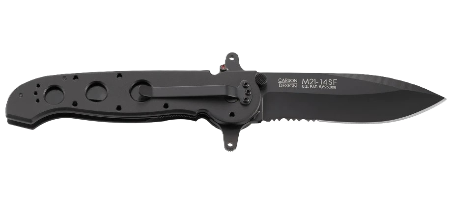 CRKT M21-14SF SPECIAL FORCES DROP POINT W/TRIPLE POINT SERRATIONS