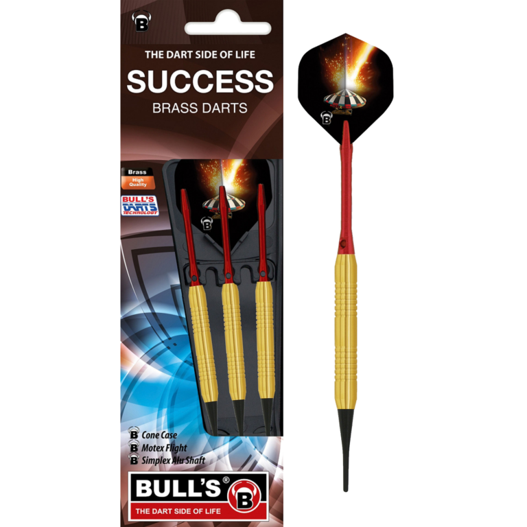 ΒΕΛΑΚΙΑ DART BULL'S, Soft Dart, Success  Red, 16g