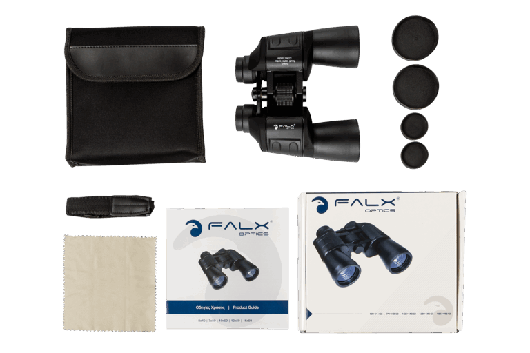 ΚΙΑΛΙΑ FALX Optics 10x50mm, Black