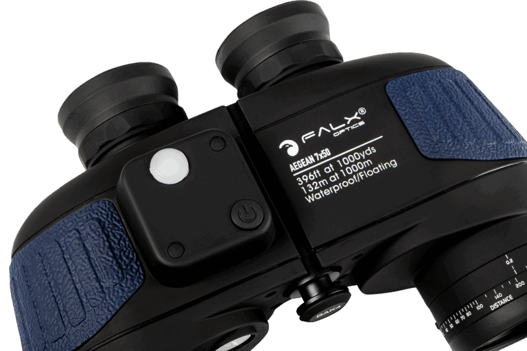 ΚΙΑΛΙΑ FALX Optics Aegean 7x50mm, Marine, BLUE