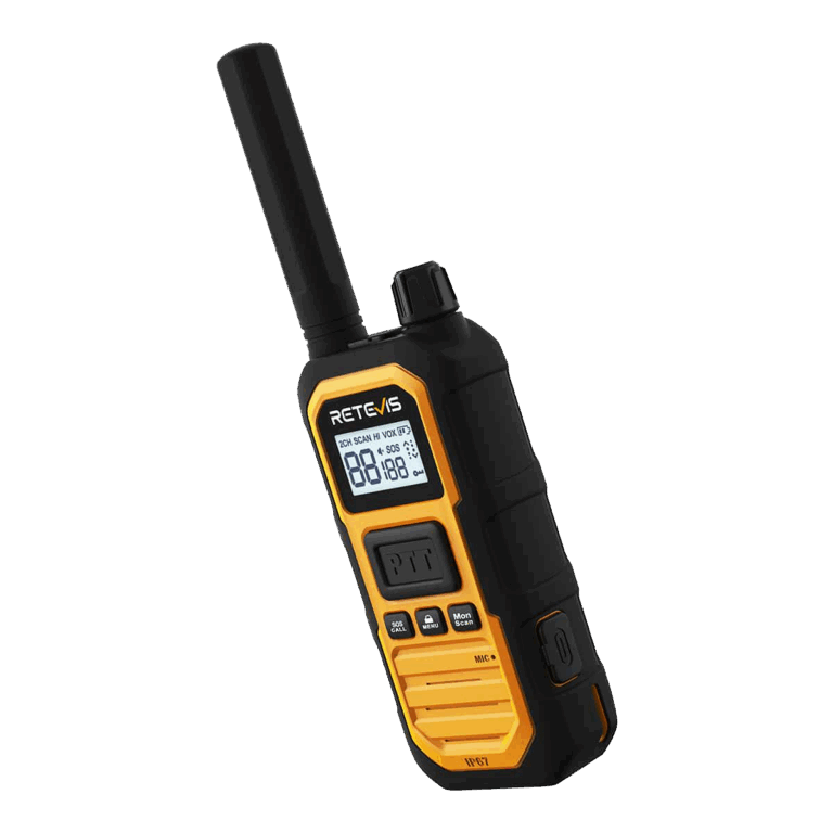ΠΟΜΠΟΔΕΚΤΗΣ RETEVIS RB648P, Long Range Advanced Triple Proof Heavy Duty Two Way Radio
