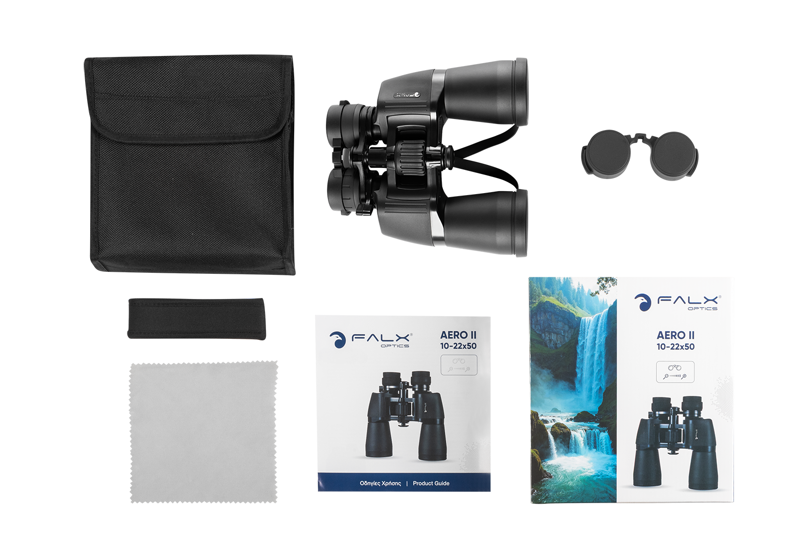 ΚΙΑΛΙΑ FALX Optics AERO II, Zoom 10-22x50