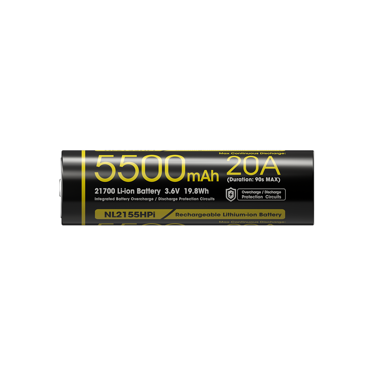 ΜΠΑΤΑΡΙΑ NITECORE 21700 / 5500mAh / HPI (τιμή τεμαχίου)