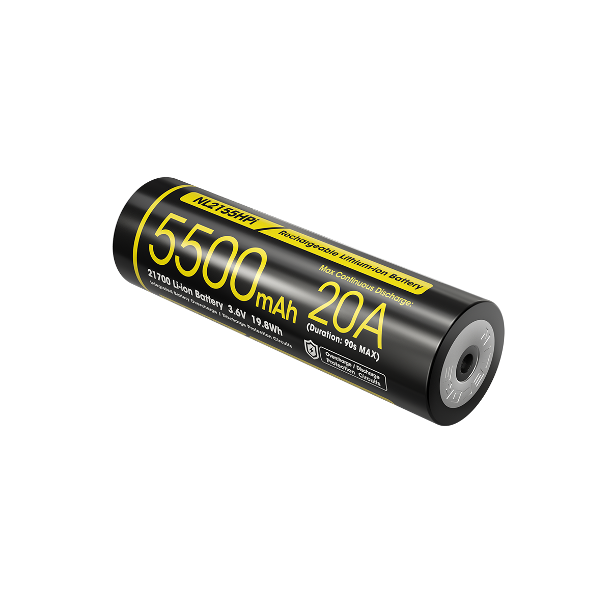 ΜΠΑΤΑΡΙΑ NITECORE 21700 / 5500mAh / HPI (τιμή τεμαχίου)