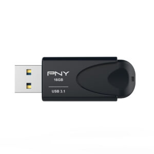 USB STICK PNY 16BG ATT431KK-EF, USB3.1 , Black