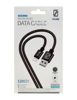 ΚΑΛΩΔΙΟ YOURZ Denim, USB for iPhone Lightning