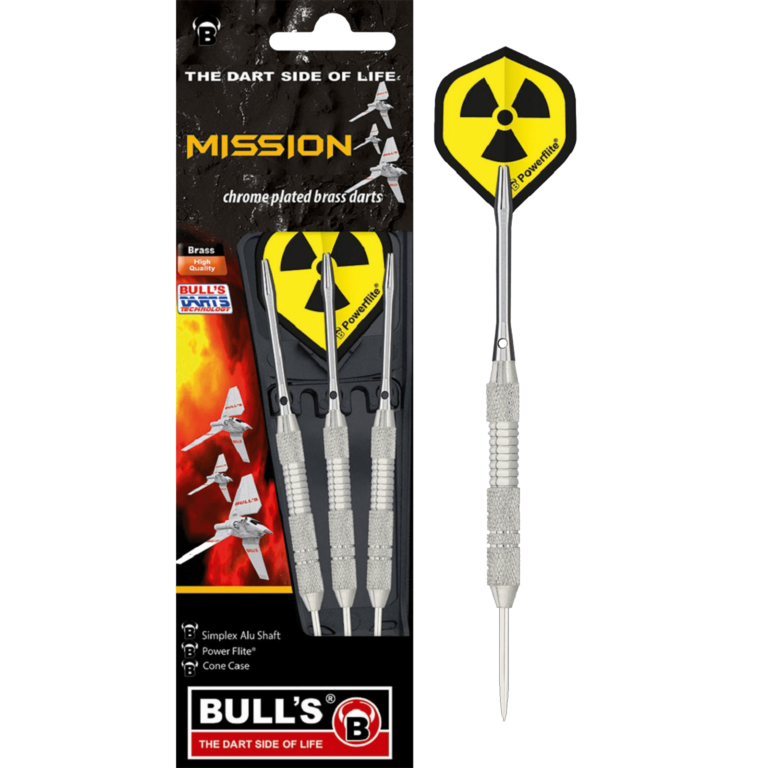 ΒΕΛΑΚΙΑ DART BULL'S, Steel Darts, Mission, 24g