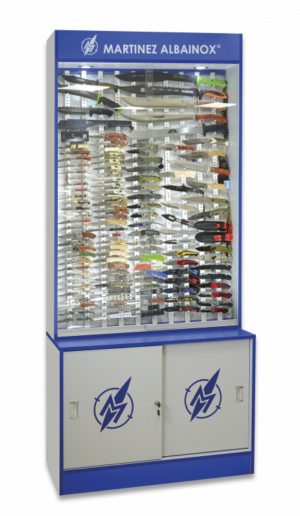 ΒΙΤΡΙΝΑ EVO display cabinet. Albainox light and lock