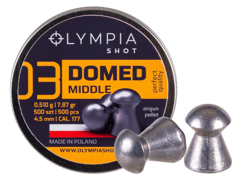 ΒΛΗΜΑΤΑ OLYMPIA MATCH MIDDLE 4.50mm / 500, (8.02gr / 0.520g)