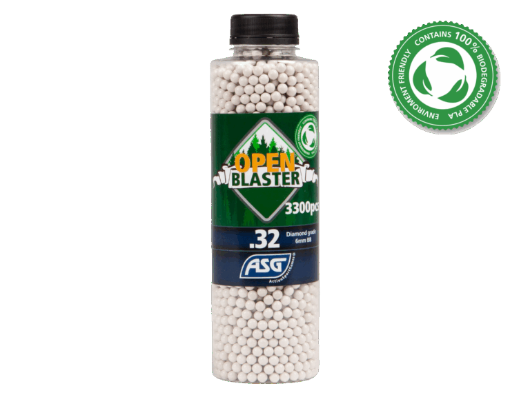 ΜΠΙΛΙΕΣ SOFT OPEN BLASTER 0.32g / 3300pcs
