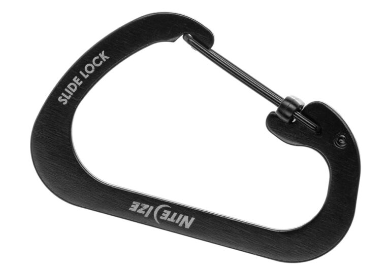 NITE IZE Sidelock Steel #4, Black / CSL4-01-R6