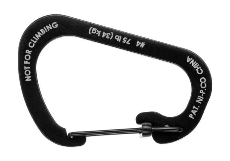 NITE IZE Sidelock Steel #4, Black / CSL4-01-R6 - Image 2