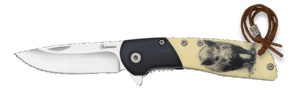 ΣΟΥΓΙΑΣ Albainox Black Wood Wild Boar, 6.7cm, 25055
