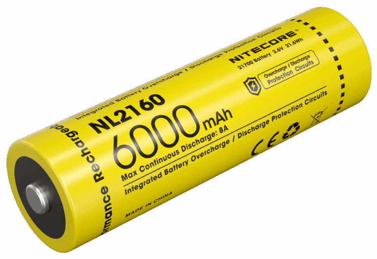 ΜΠΑΤΑΡΙΑ NITECORE 21700 / 6000mAh (τιμή τεμαχίου)