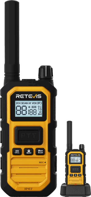 ΠΟΜΠΟΔΕΚΤΗΣ RETEVIS RB648P, Long Range Advanced Triple Proof Heavy Duty Two Way Radio