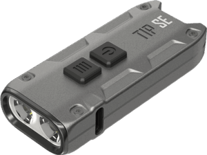 ΦΑΚΟΣ LED NITECORE TIP SE, Μπρελοκ, Rechargeable, GREY