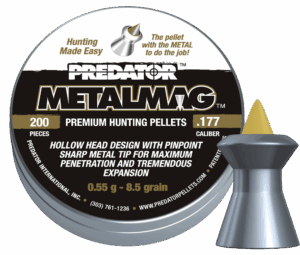 Pellets METALMAG-PREDATOR 4,5mm / 200pcs