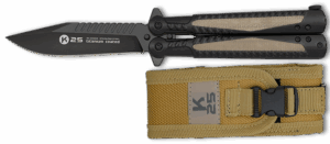 ΣΟΥΓΙΑΣ K25, BT, mikarta insertion balisong, 02258