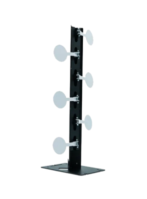 ΣΤΟΧΟΣ με ΣΤΗΡΙΓΜΑ, Standing post target, 6-target flip challenge