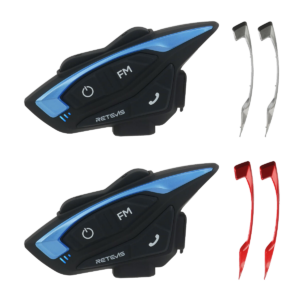 ΠΟΜΠΟΔΕΚΤΗΣ RETEVIS EZTalk 3A Bluetooth Motorcycle Helmet 2 Way Radio (2 Pack)