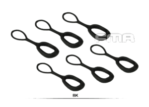 Προέκταση Κλιπ Φερμουάρ (Σετ 6 τεμ.), FMA, Black