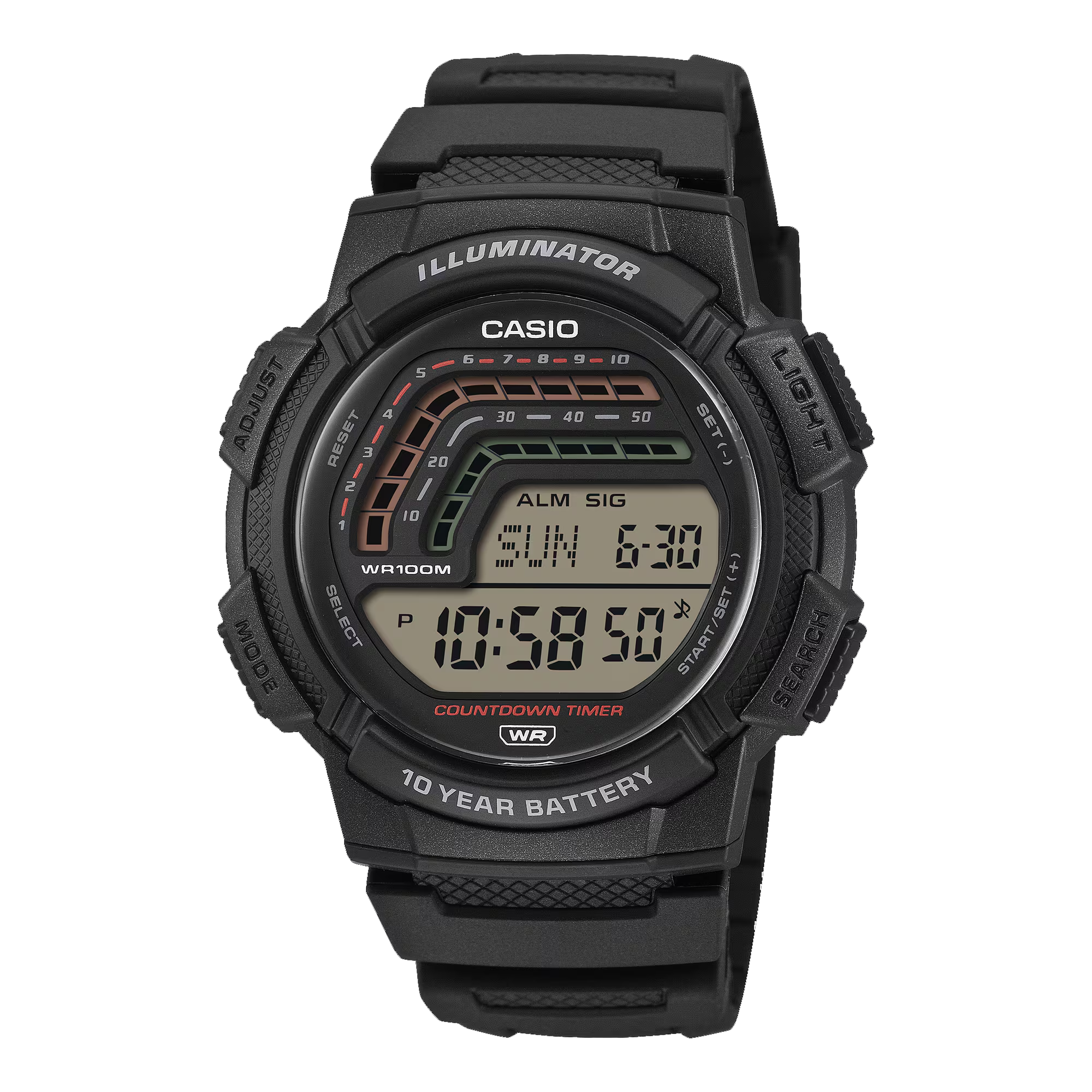 ΡΟΛΟΙ ΧΕΙΡΟΣ CASIO WS-1800-1AVEF