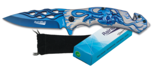 ΣΟΥΓΙΑΣ ALBAINOX, Rainblue skull tactical pocket knife, 25301