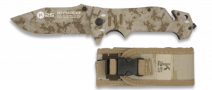 ΣΟΥΓΙΑΣ K25, Tactical pocket knife K25 SIROCO desert, 19760