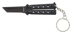 ΣΟΥΓΙΑΣ ALBAINOX, BT, Key-ring balisong. Black. 4 cm, 02247