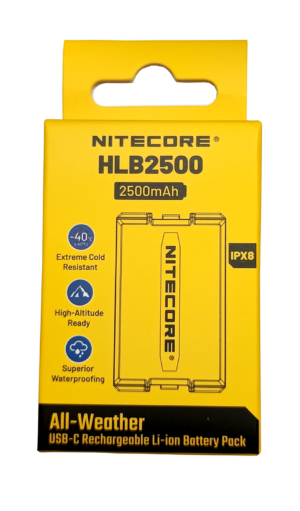 ΜΠΑΤΑΡΙΑ NITECORE HLB2500 για HA29 UHE, HA27 UHE (τιμή τεμαχίου)