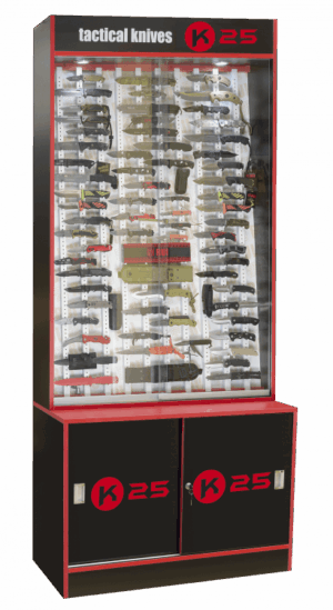 ΒΙΤΡΙΝΑ EVO display cabinet. K25 light and lock ( 2 δεματα )
