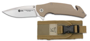 ΣΟΥΓΙΑΣ K25 knife, CNC G.10 Coyote, 18850