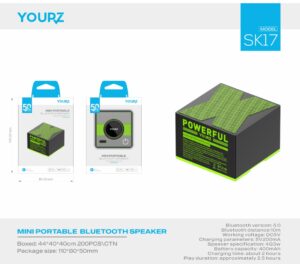 ΗΧΕΙΟ BLOUTOOTH YOURZ SK17,
