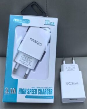 Αντάπτορ Φόρτισης, YOURZ, CH-638, USB-A, 3,1A HIGH SPEED