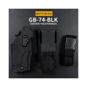 ΘΗΚΗ ΠΙΣΤΟΛΙΟΥ WST 6354 DO Holster Glock 17 with X300Flashlight, Right-Handed – BLACK
