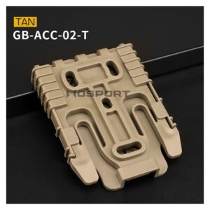ΒΑΣΗ ΘΗΚΗΣ ΠΙΣΤΟΛΙΟΥ, WST Quick Locking System Kit for QLS Holsters –Tan