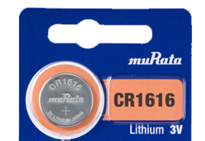 ΜΠΑΤΑΡΙΑ MURATA 3v CR-1616 Λιθίου (τιμή τεμαχίου)